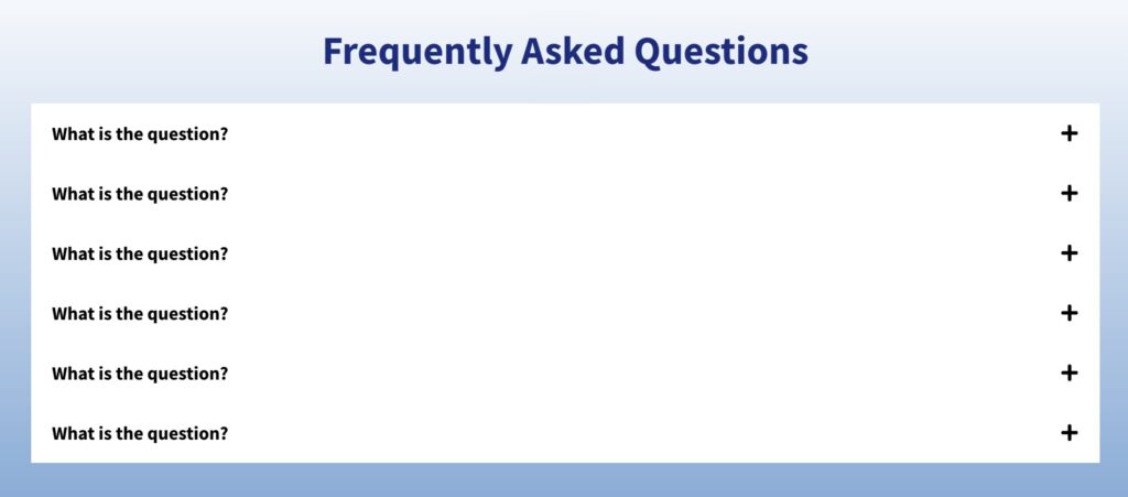 Section 6 FREQUNETLY ASKED QUESTIONS  Optimizing Website Homepages for Businesses